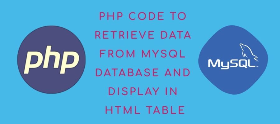 how to fetch image from database in php