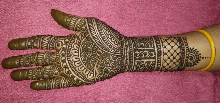 mehndi design easy and beautiful images front hand