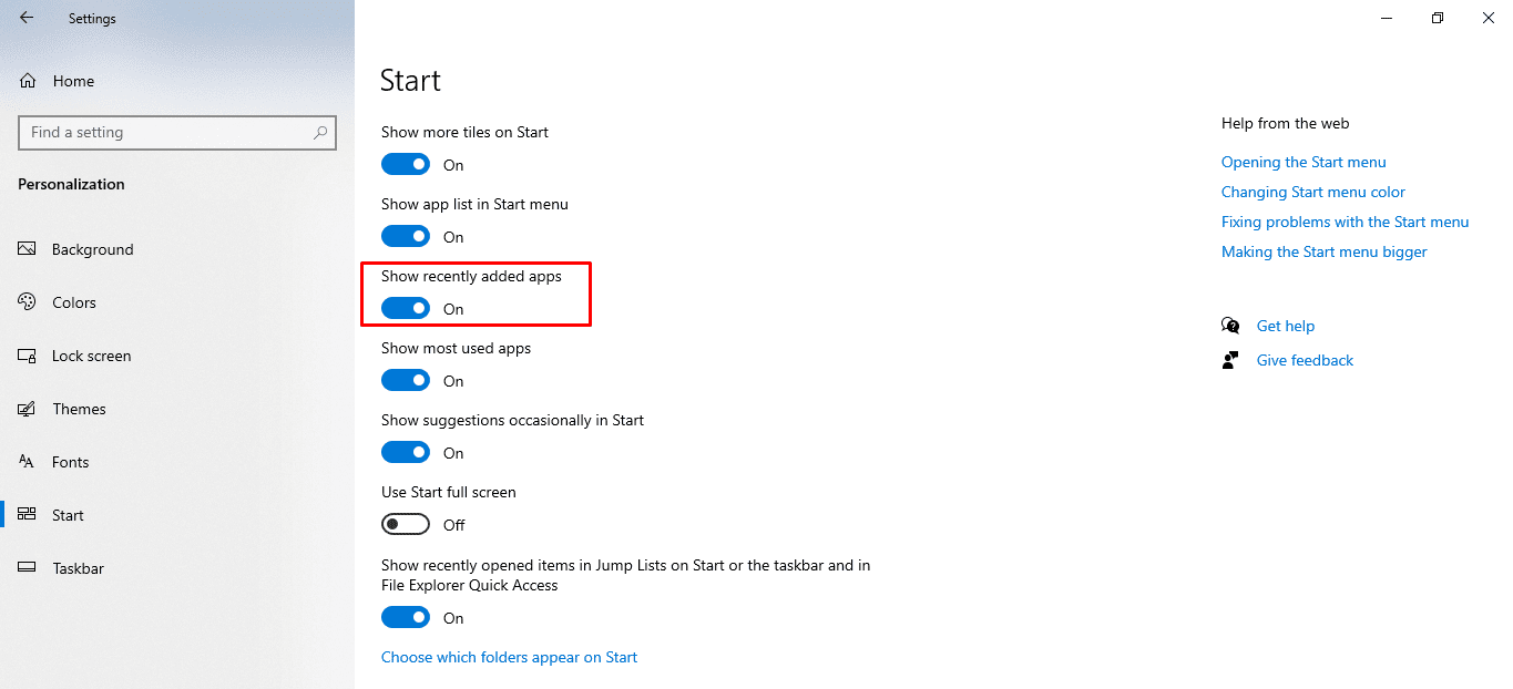 windows 10 start menu download