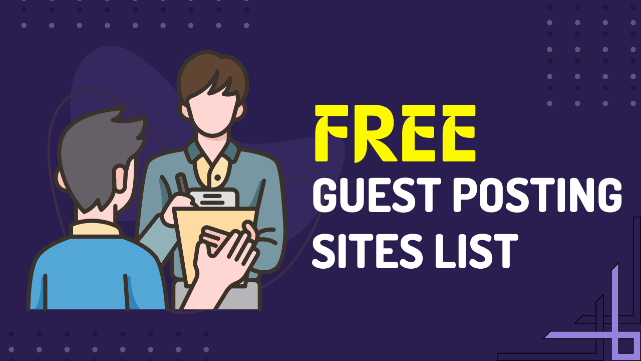 Free guest post site list